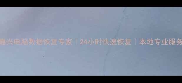 图片 嘉兴电脑数据恢复专家｜24小时快速恢复｜本地专业服务