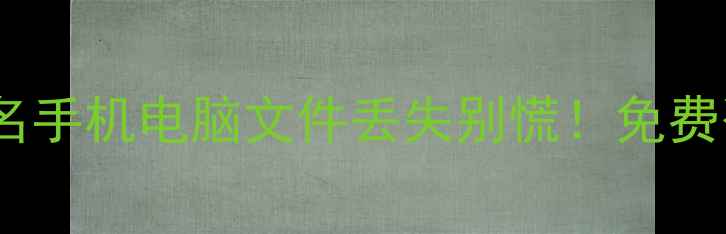 图片 沧州专业数据恢复机构排名手机电脑文件丢失别慌！免费咨询+技术测评+避坑指南2