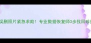 手机误删照片紧急求助专业数据恢复师3步找回珍贵回忆
