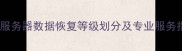 黄山服务器数据恢复等级划分及专业服务指南