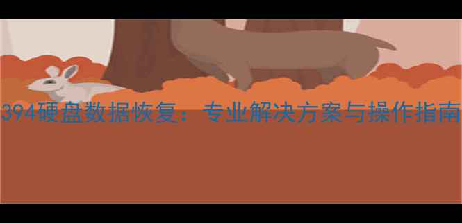 图片 1394硬盘数据恢复：专业解决方案与操作指南2