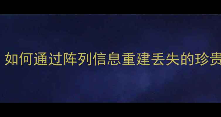 图片 RAID阵列数据恢复全攻略：如何通过阵列信息重建丢失的珍贵数据（附专业操作指南）2