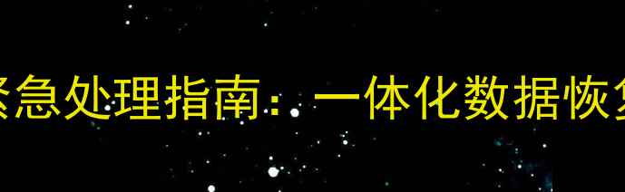 图片 U盘数据丢失紧急处理指南：一体化数据恢复工具操作全2
