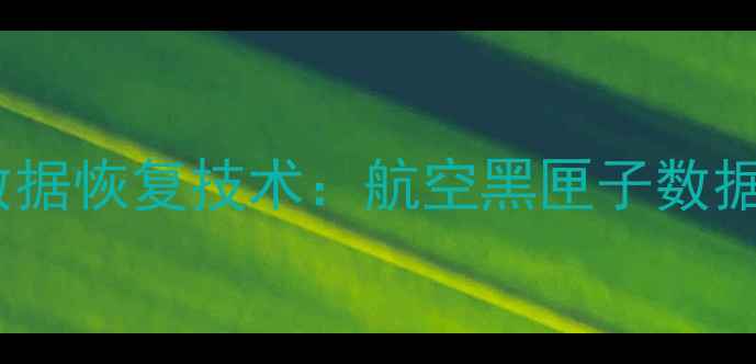 图片 东航黑匣子数据恢复技术：航空黑匣子数据抢救全流程2
