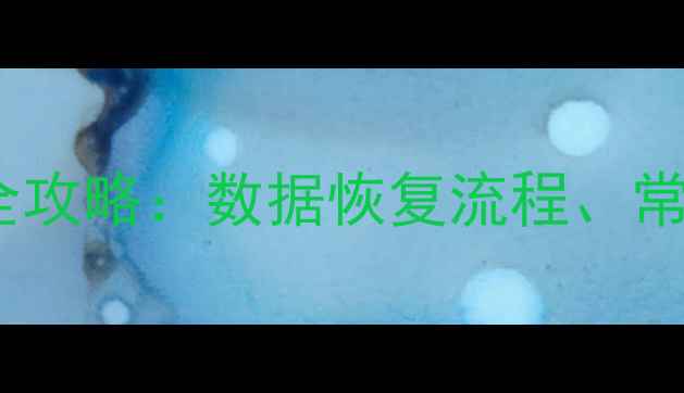 图片 企业异常名录恢复全攻略：数据恢复流程、常见问题及避坑指南2
