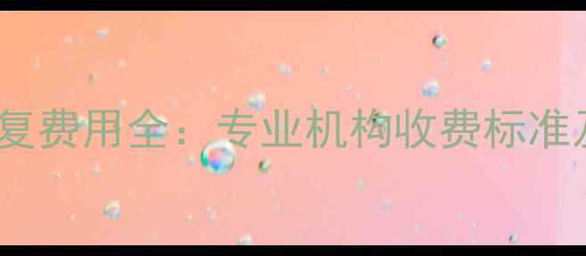 图片 固态硬盘数据恢复费用全：专业机构收费标准及操作步骤指南1