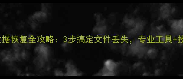 图片 奥迪Q5电脑数据恢复全攻略：3步搞定文件丢失，专业工具+技术指南详述1