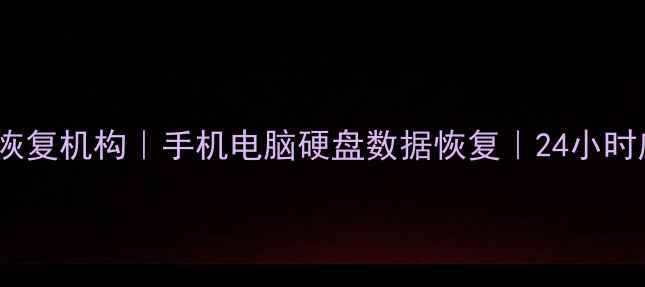 图片 宁波专业数据恢复机构｜手机电脑硬盘数据恢复｜24小时应急服务电话1