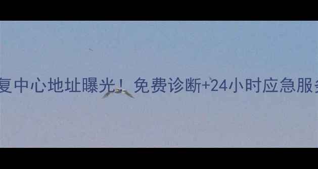 图片 康保县专业数据恢复中心地址曝光！免费诊断+24小时应急服务（附交通指南）1