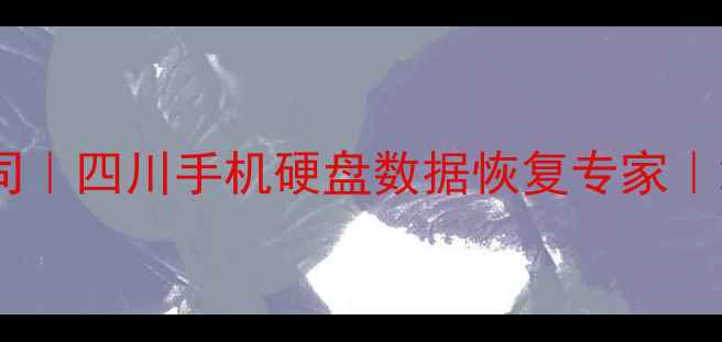 图片 成都专业数据恢复服务公司｜四川手机硬盘数据恢复专家｜24小时应急数据修复保障1