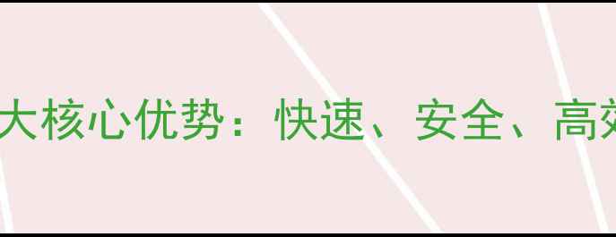 图片 数据恢复服务五大核心优势：快速、安全、高效、专业、经济2