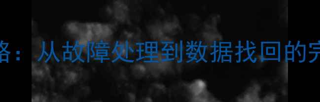 图片 机械硬盘数据恢复全攻略：从故障处理到数据找回的完整指南（附步骤详解）