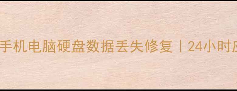 图片 武汉专业数据恢复服务｜手机电脑硬盘数据丢失修复｜24小时应急处理（含免费诊断）2