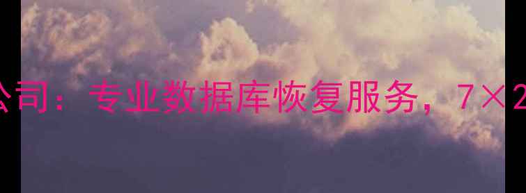 图片 永泰数据恢复公司：专业数据库恢复服务，7×24小时高效救援