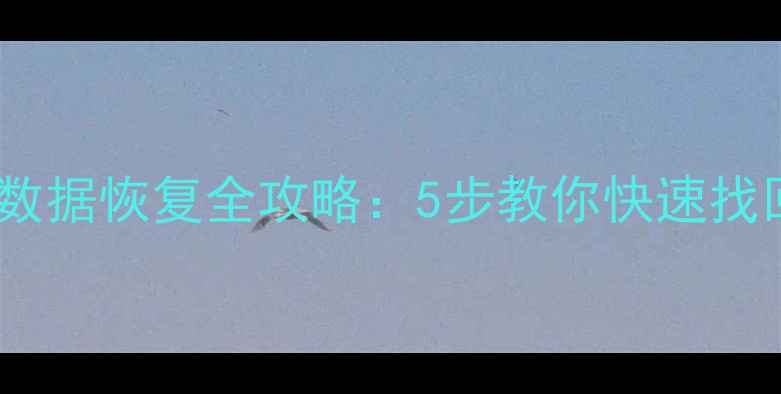图片 用友财务软件重装后数据恢复全攻略：5步教你快速找回丢失的账套和凭证2