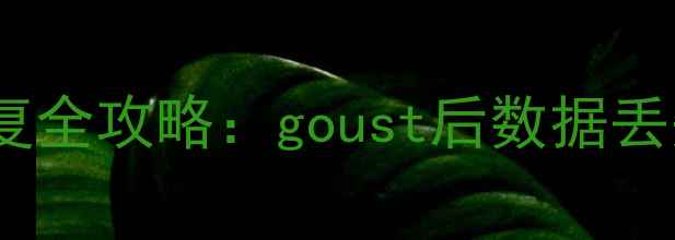 图片 电脑手机数据恢复全攻略：goust后数据丢失如何彻底恢复1