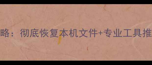 图片 电脑数据恢复全攻略：彻底恢复本机文件+专业工具推荐（附详细教程）