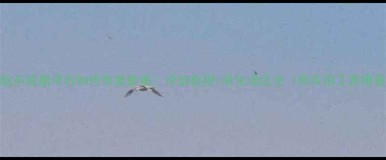 图片 电脑系统崩溃后如何恢复数据？详细教程+常见误区全（附实用工具推荐）