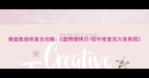 图片 硬盘数据恢复全攻略：U盘物理拷贝+软件修复双方案教程2