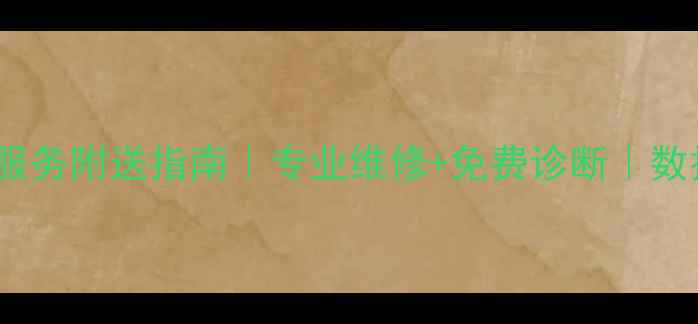 图片 硬盘数据恢复服务附送指南｜专业维修+免费诊断｜数据拯救全攻略2