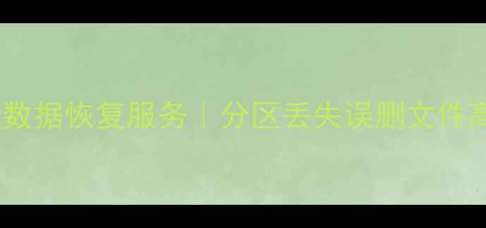 图片 福州专业硬盘数据恢复服务｜分区丢失误删文件高效修复指南2