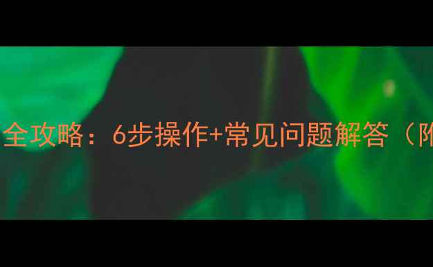 图片 移动硬盘数据恢复全攻略：6步操作+常见问题解答（附专业工具推荐）1