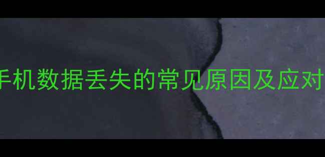 图片 苹果手机数据丢失的常见原因及应对策略2