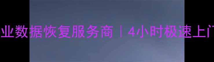 图片 郴州汝城电脑数据恢复｜专业数据恢复服务商｜4小时极速上门服务（24小时紧急救援）2