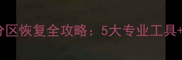 图片 高排名数据恢复指南误删文件分区恢复全攻略：5大专业工具+操作步骤详解（附真实案例）2
