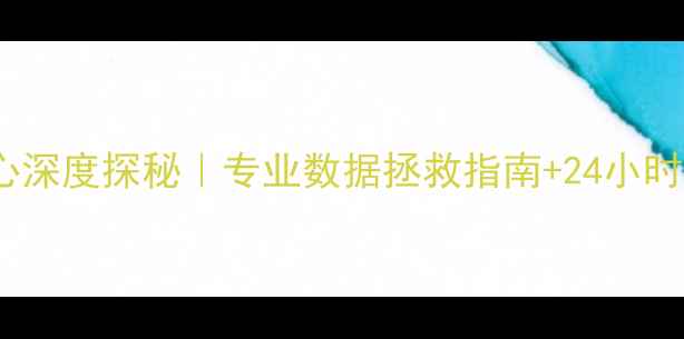 图片 🌟临猗数据恢复中心深度探秘｜专业数据拯救指南+24小时应急通道全公开🌟1