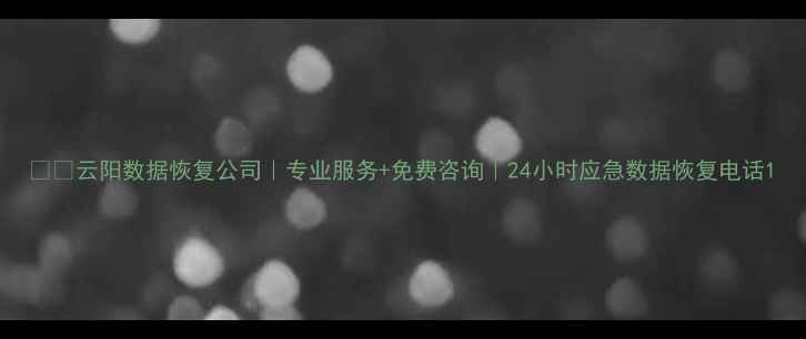图片 💻💾云阳数据恢复公司｜专业服务+免费咨询｜24小时应急数据恢复电话1