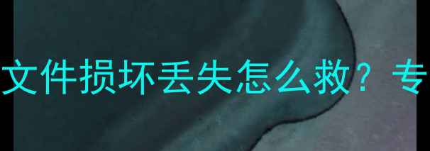 图片 📁数据恢复全攻略｜备份文件损坏丢失怎么救？专业修复步骤+工具推荐🔧1