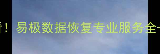 图片 📁数据恢复必看！易极数据恢复专业服务全+免费咨询通道2