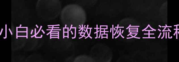 图片 📌达思数据恢复官方教程｜小白必看的数据恢复全流程指南（附免费工具推荐）2