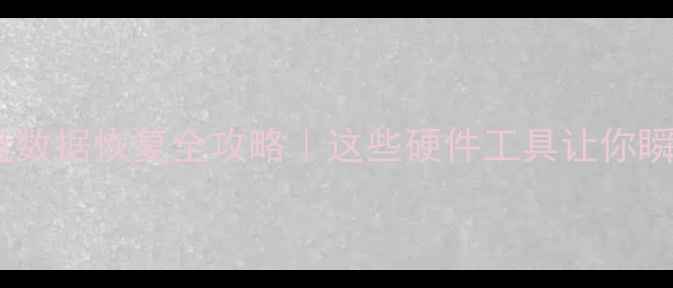 图片 📱💾手机电脑硬盘数据恢复全攻略｜这些硬件工具让你瞬间找回丢失文件1