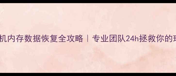 图片 📸西安相机内存数据恢复全攻略｜专业团队24h拯救你的珍贵回忆2