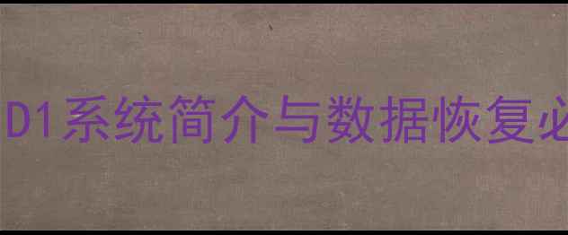 图片 🔧RAID1系统简介与数据恢复必要性