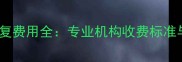 手机数据恢复费用全专业机构收费标准与省钱攻略