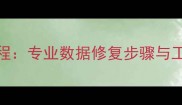 CF卡数据丢失全流程恢复教程专业数据修复步骤与工具推荐附免费软件下载