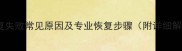 数据包恢复失败常见原因及专业恢复步骤附详细解决方案