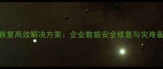 微盟数据恢复高效解决方案企业数据安全修复与灾难备份全指南