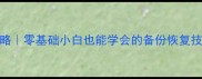 数据库恢复全攻略零基础小白也能学会的备份恢复技巧附工具推荐