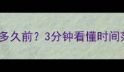 数据恢复能恢复多久前3分钟看懂时间范围和影响因素