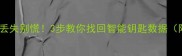 标致车钥匙数据丢失别慌3步教你找回智能钥匙数据附最新教程